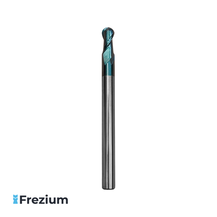 Сферическая твердосплавная фреза по металлу "O.G.Germany" (4x4x8x50 Z2 R2)