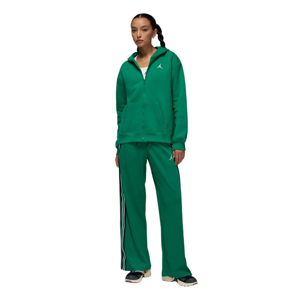 Баскетбольная женская толстовка Jordan Brooklyn Fleece Green Sweatshirt