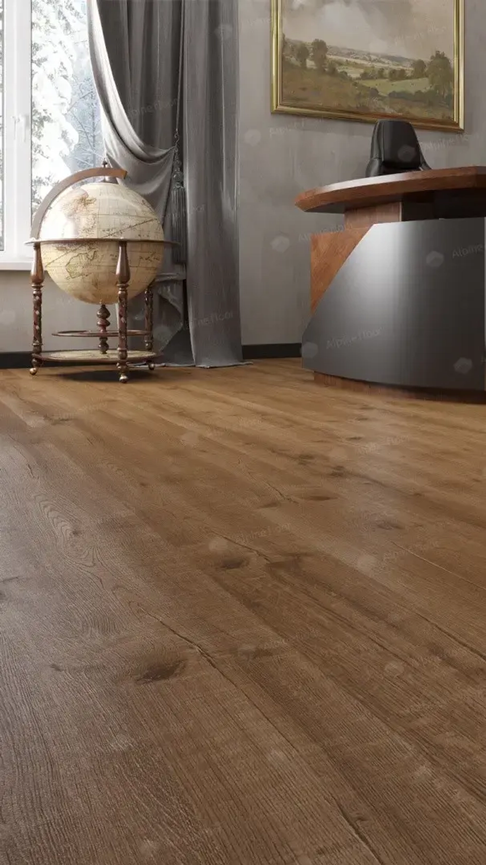 SPC ламинат Alpine Floor Дуб Royal