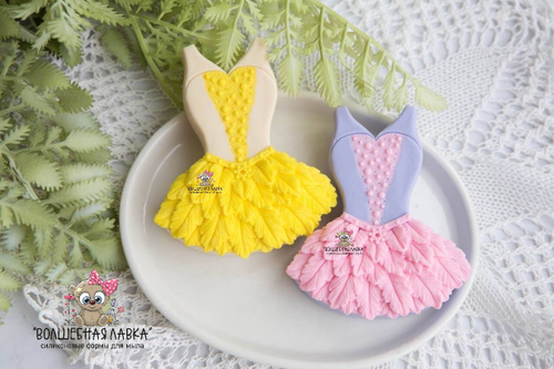 Силиконовая форма Платье