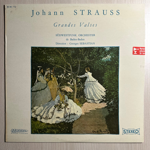 Штраус - Великие вальсы (Франция 1970г.)