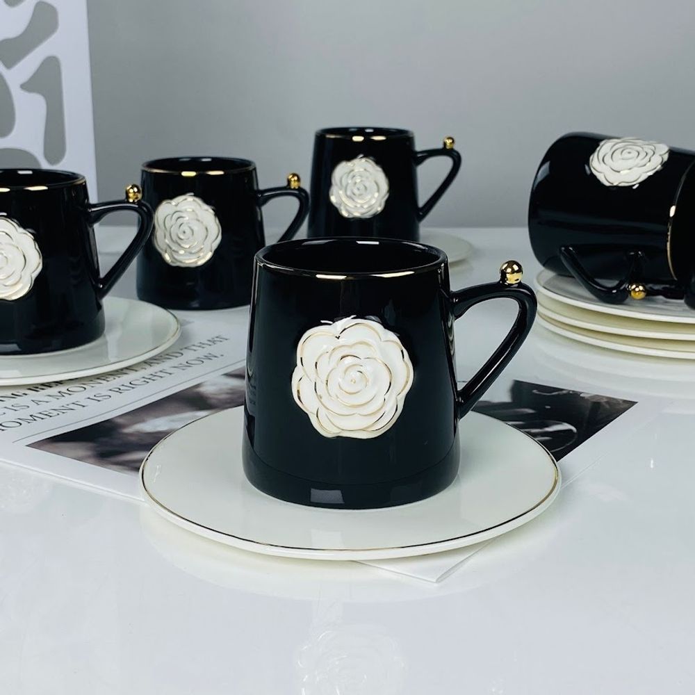 Lenardi 133-458 Чайный набор 12пр. 220 мл в под.уп.(х6)Фарфор