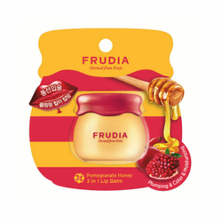 Frudia Pomegranate Honey 3 In 1 Lip Balm бальзам для губ с гранатом 3 в 1 (увлажнение + объем + цвет)