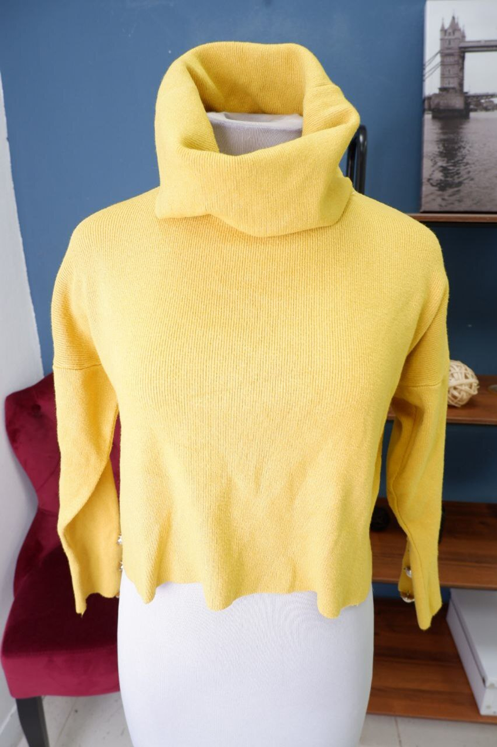 Джемпер однотонный 52 размер