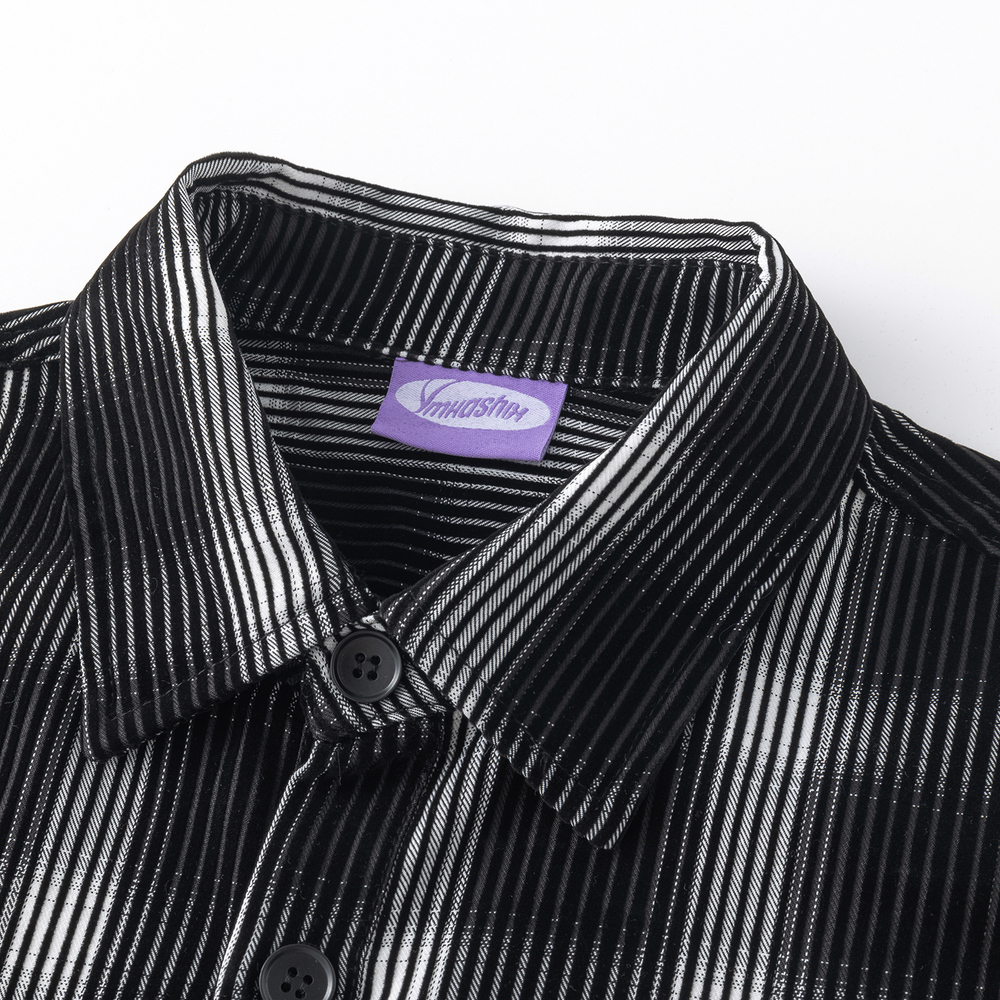 Рубашка Ymkashix Velvet Button Tartan