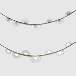 Подвесной светодиодный светильник Crystal Lux BOSQUE SP7 L3000 BROWN/TRANSPARENT