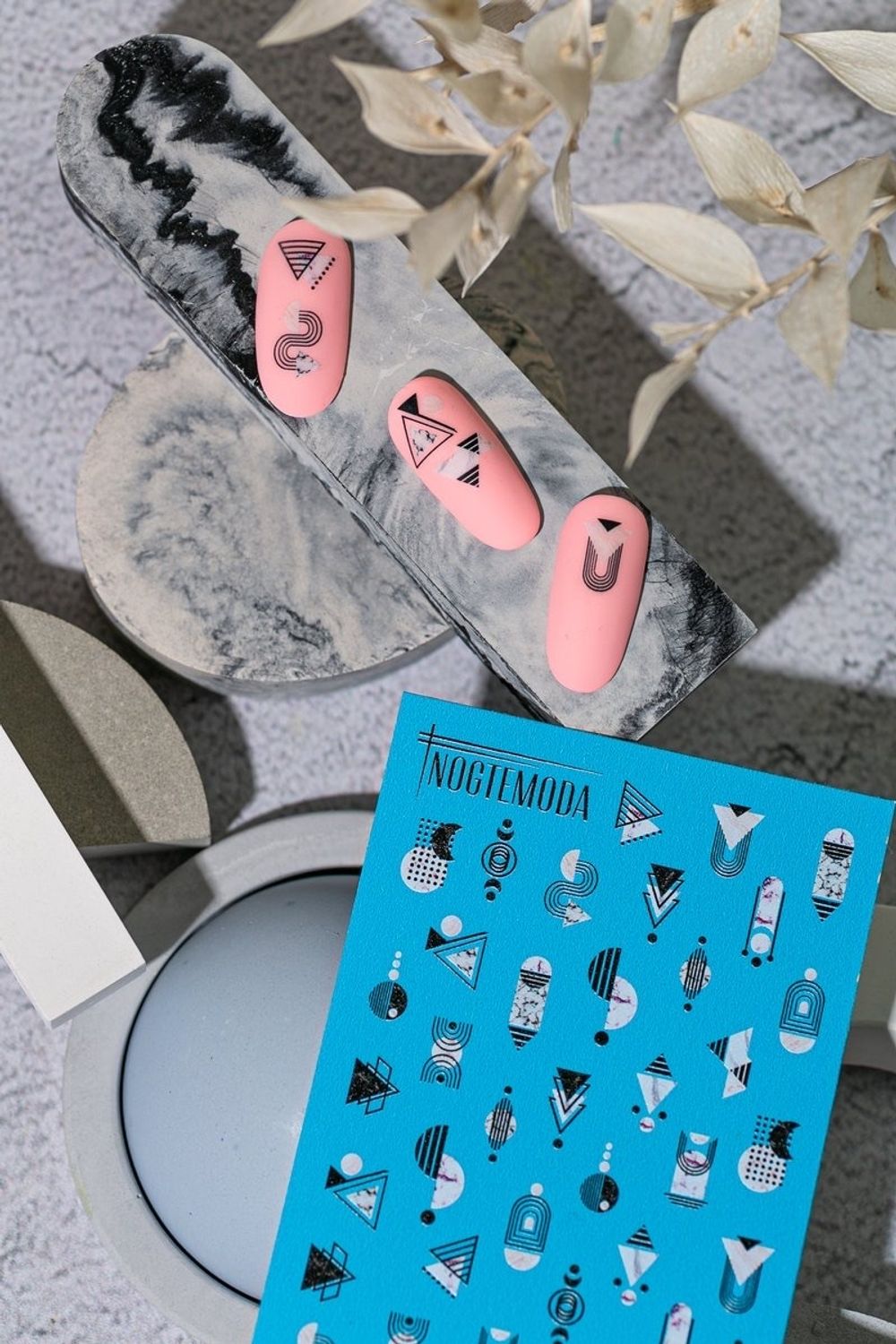 Nogtemoda Слайдер дизайн 024 Геометрия