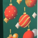 Пакет под бутылку «Сказочная зима» 11*38*11 см, микс