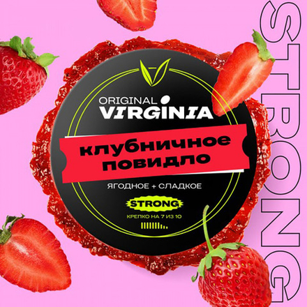 Original Virginia Strong - Клубничное повидло 100 гр.