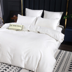 Комплект постельного белья Однотонный Сатин Премиум на резинке OCPR005