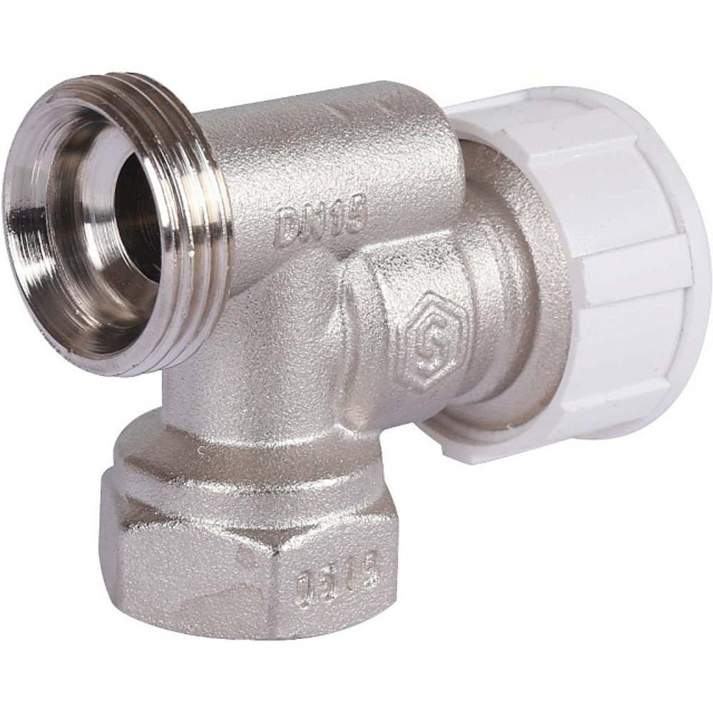 Клапан термостатический осевой STOUT - 1/2" x 1/2" (ВР/НР-американка, PN10, Tmax 110°C)