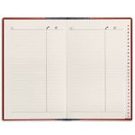 Телефонная книжка А5 (136х202 мм), BRAUBERG "Cayman", комбинированная гладкая и кожа крокодила, 96 л., вырубной алфавит, 125129