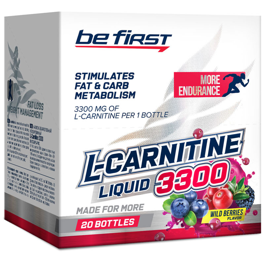 Be First L-Carnitine 3300 в амп. (25 мл.)