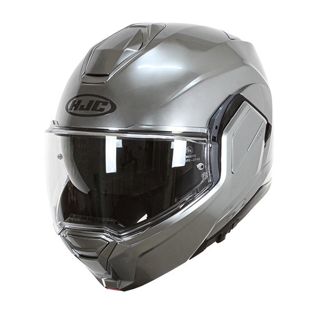 HJC i100 HYPER SILVER