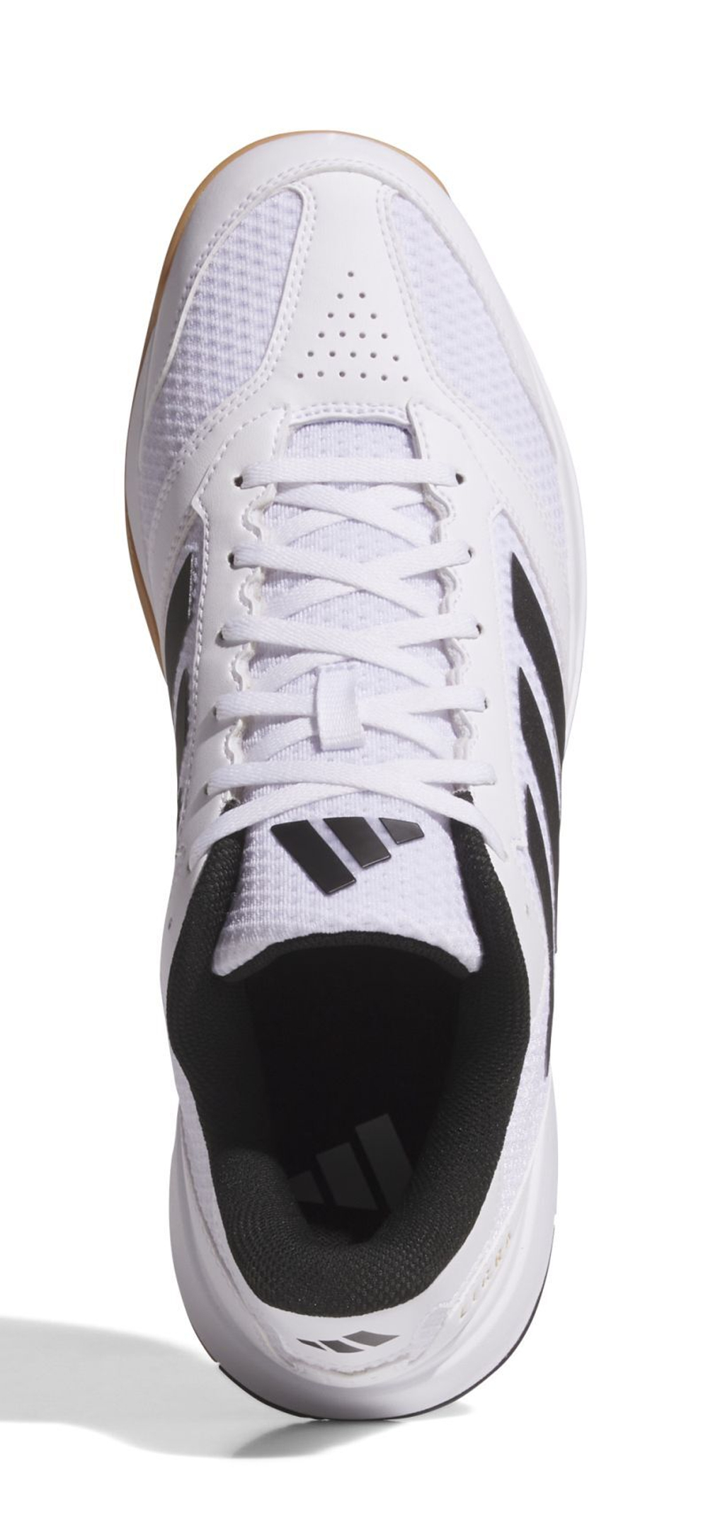 Мужские кроссовки для бадминтона/сквоша Adidas Ligra 8 M - cloud white/core black/cloud white