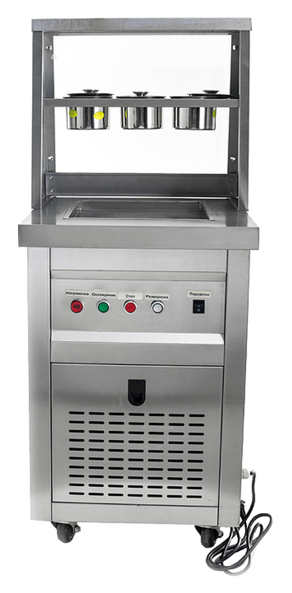 Фризер для жареного мороженого Foodatlas KCB-1F (контейнеры, световой короб)