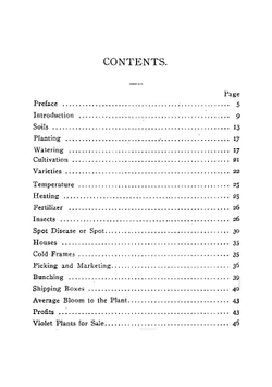 How to make money growing violets | George Saltford