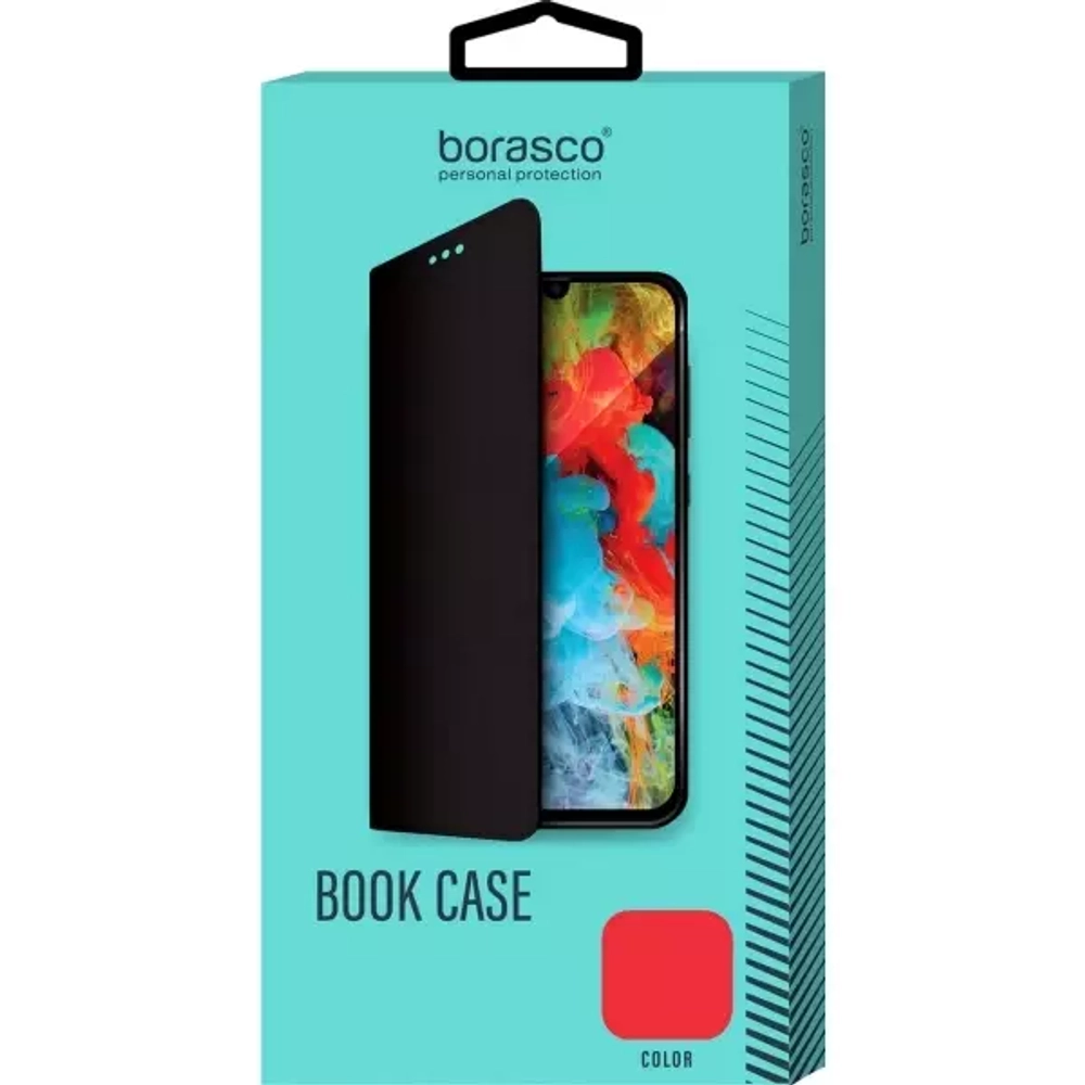 Чехол Book Case для Xiaomi Redmi 9C/10А красный, Borasco