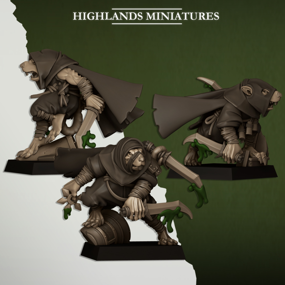 Skaven VERMIN ASSASSINS UNIT
