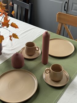 Свеча декоративная бордового цвета из коллекции Edge, 10,5см