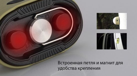 Кемпинговый фонарь-лампа Fenix CL20, 165 люмен, оливковый