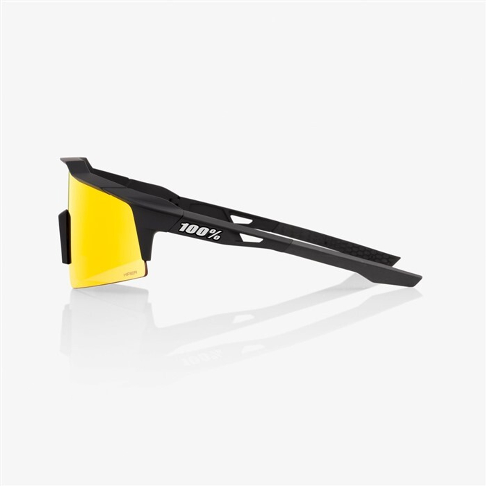 Очки спортивные 100% Speedcraft SL Soft Tact Black / HIPER Red Multilayer Mirror Lens (61002-412-02)