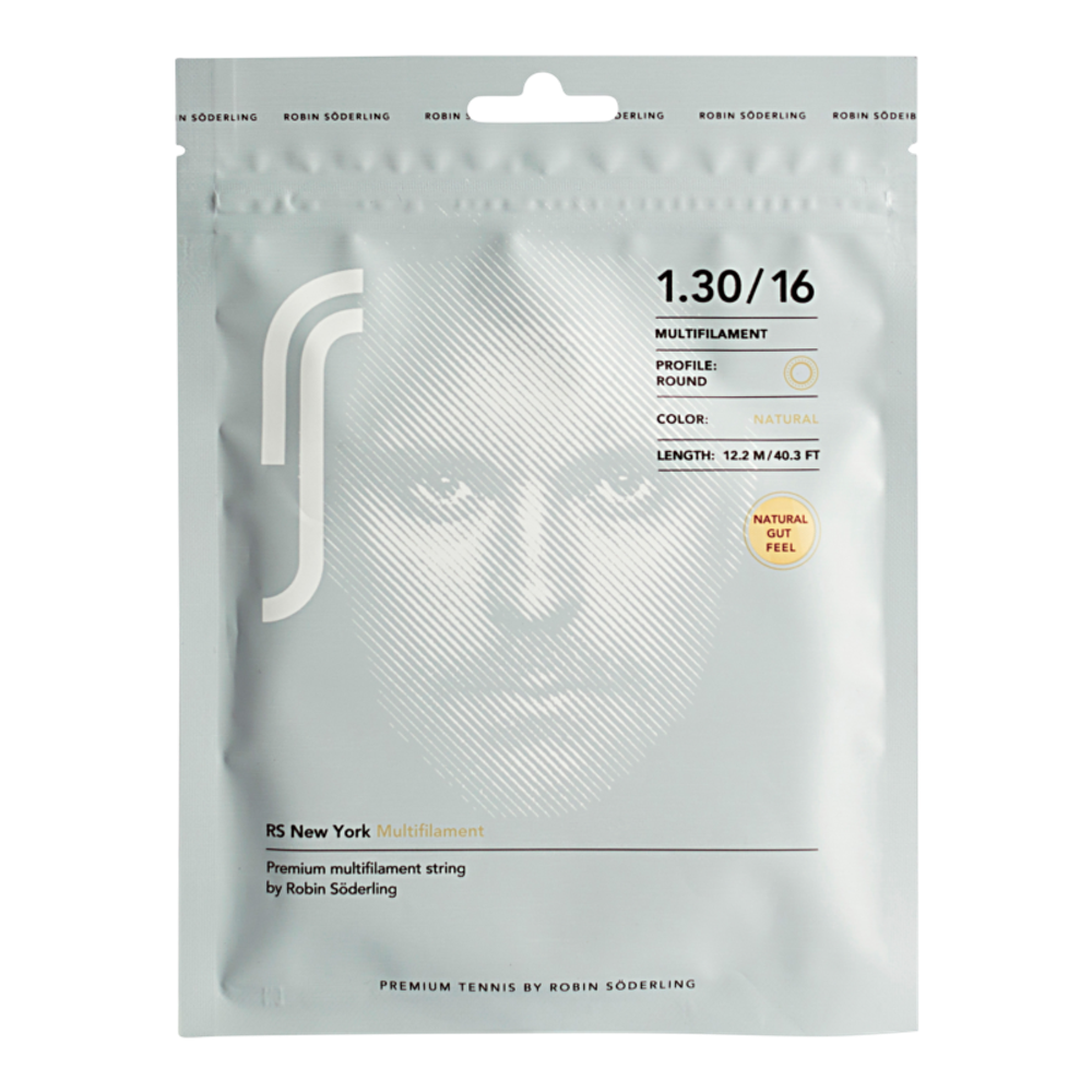 Теннисная струна RS NEW YORK Multifilament 1.30 (New!) 12.2 m