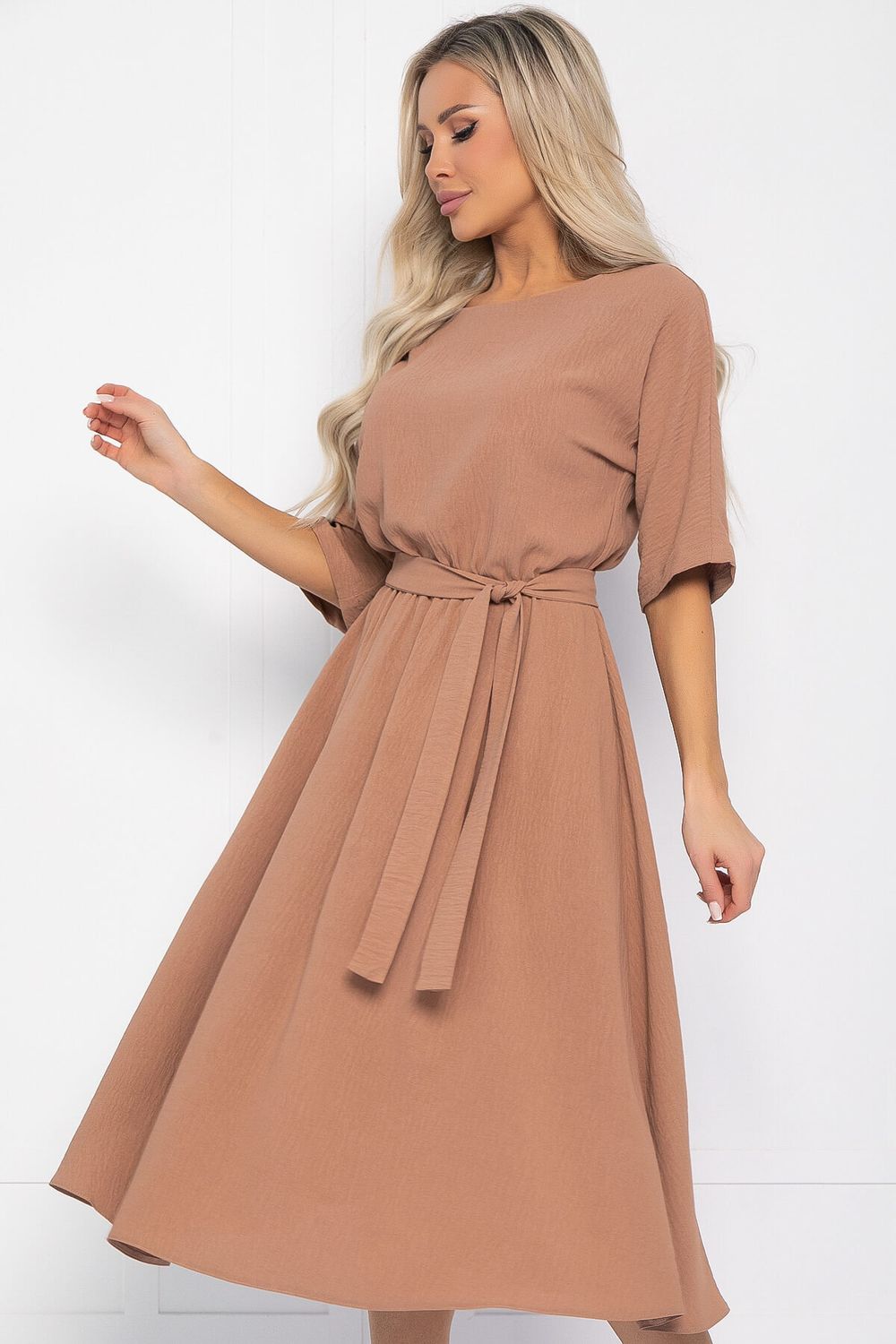 Платье Мерседес (капучино) П12726-30 LT Collection