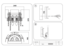Ambrella Настенный светильник с хрусталем Traditional TR5250