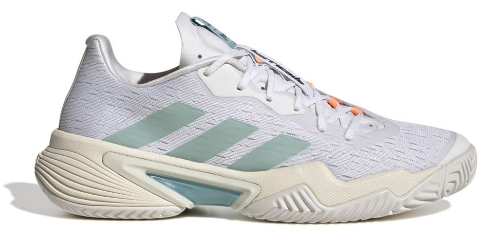 Женские Кроссовки теннисные Adidas Barricade W Parley - cloud white/cloud white/orbit grey