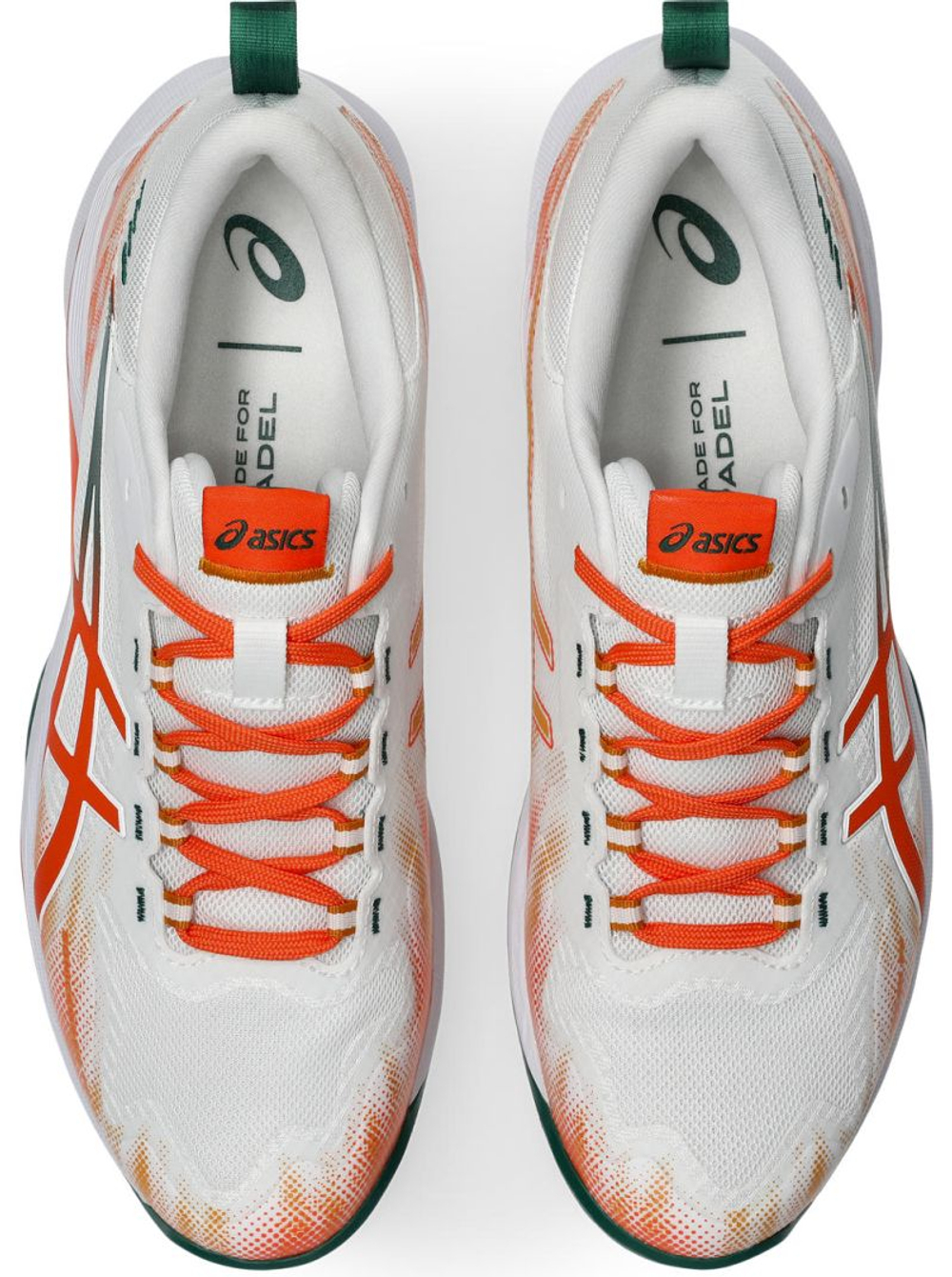 Мужские кроссовки для Падел Asics Sonicsmash FF - white/energy orange