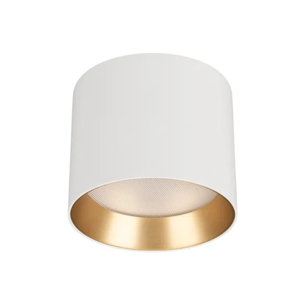 Светильник SP-BISCOTTO-R90-8W Warm3300-MIX (WH-GD, 80 deg, 230V) (Arlight, IP54 Металл, 5 лет) 054912