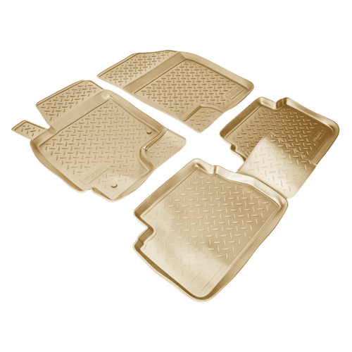 Ковры в салон Norplast/Unidec для Chevrolet Epica (2006-)Полиуретан,Бежевый, арт.NPL-Po-12-09-B