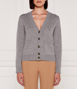 Хлопковый кардиган Elisabetta Franchi - серый(MK66S46E2)