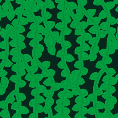 Листья в темноте