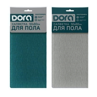 Салфетка из микрофибры Dora Pro "Для пола", 50х60см