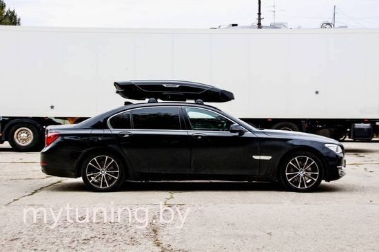 Автобокс Broomer Venture LS (450 л.)  АБС/ПММА (Черный глянец)