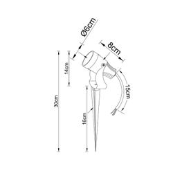 Грунтовый светильник Arte Lamp