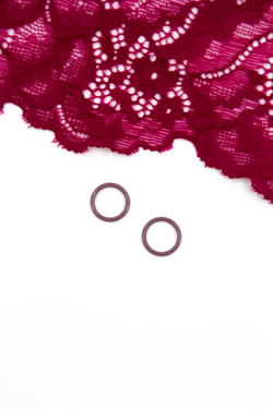 Кольцо, регулятор, крючок для бюстгальтера крокус 1 см