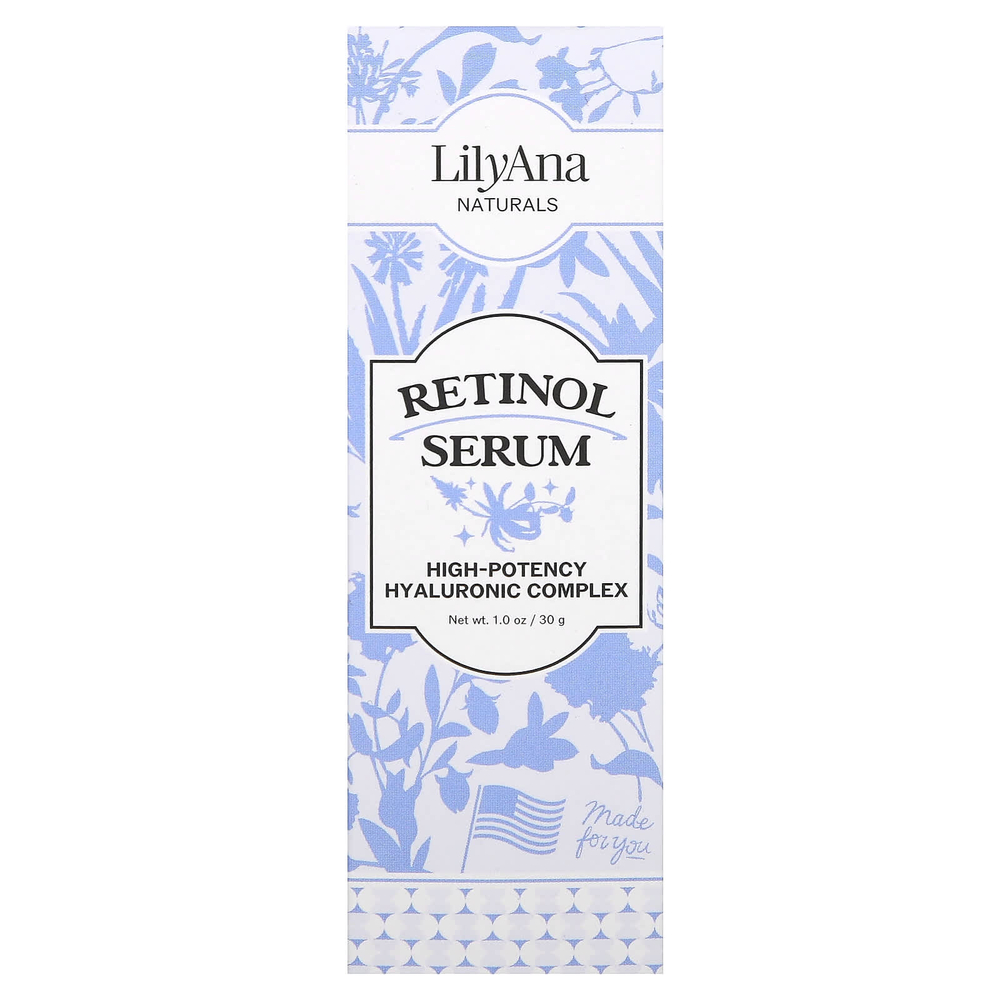 Lilyana Naturals, Сыворотка с ретинолом, 30 г (1 унция)