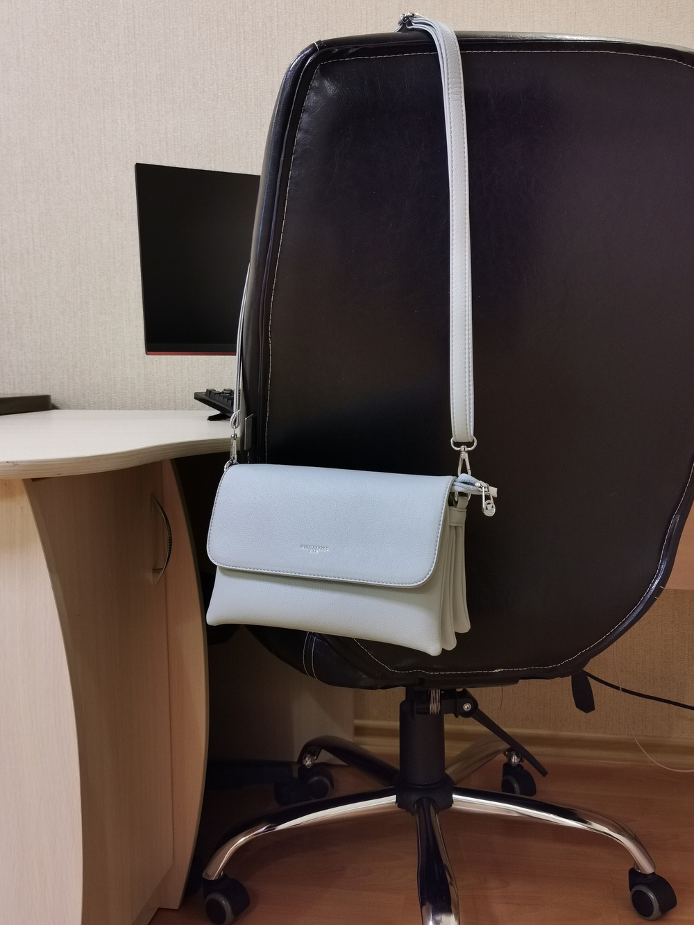 Сумка, через плечо, экокожа