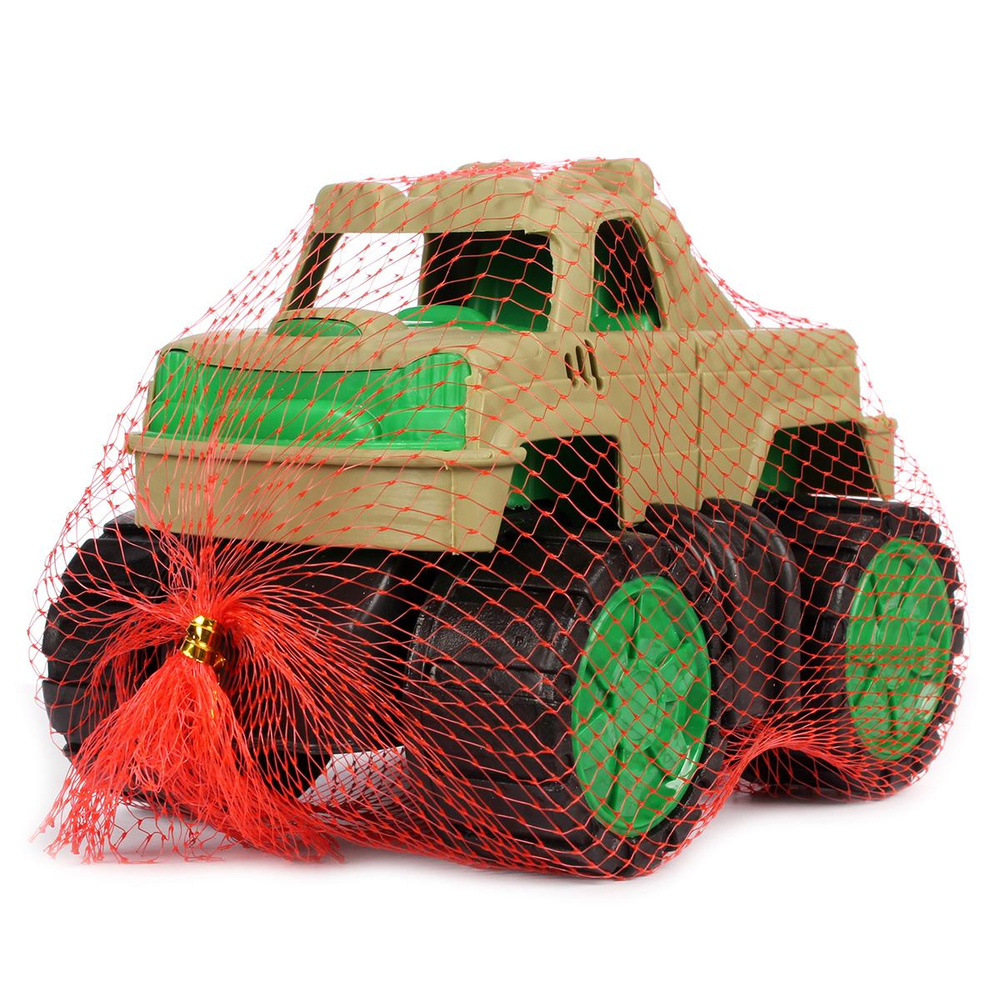 Пластмассовая игрушечная машина "Джип маленкий 2", упакет сетка РР 2023-024