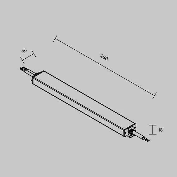 Источник напряжения PSL023 48В 60Вт IP 67 832002 Led Strip 832002