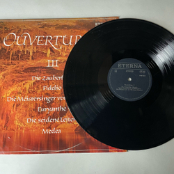 Винтажная виниловая пластинка LP Сборник Классической Музыки Ouverturen III (ГДР 1974)