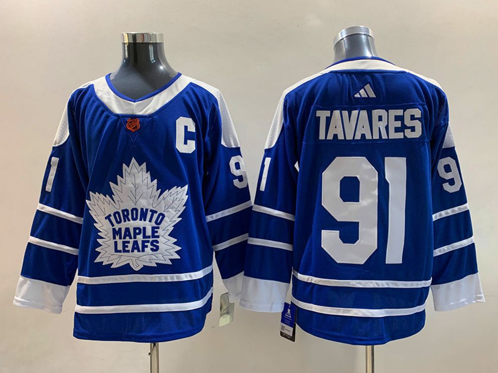 Купить хоккейный свитер НХЛ Toronto Maple Leafs Джона Тавареса в Москве - ADIDAS REVERSE RETRO 2022