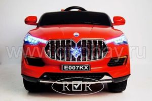 Детский электромобиль River Toys Maserati E007KX красный