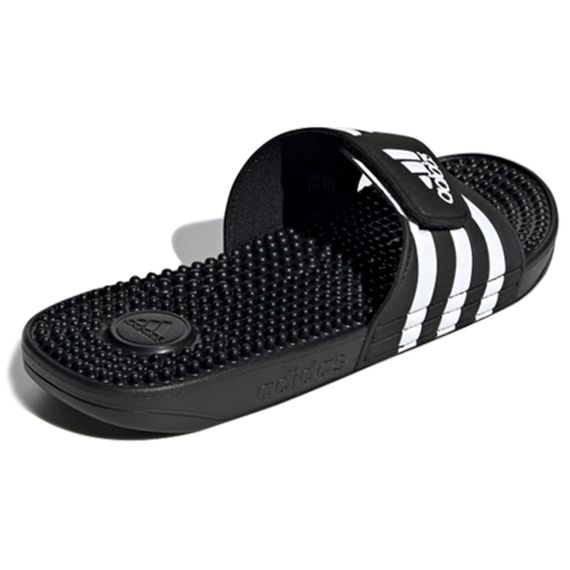 Adidas Adissage Slides 'Black White'