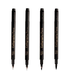 Набор из 4 ручек-линеров для леттеринга, каллиграфии, рисования