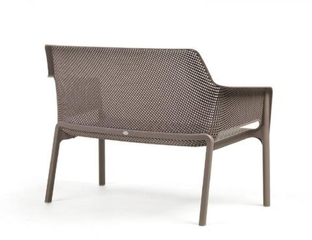 Диван пластиковый, Net Bench, тортора