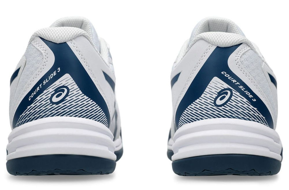Мужские кроссовки теннисные Asics Court Slide 3 - белый